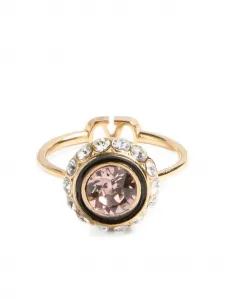 Кольцо с логотипом VLogo Valentino Garavani, золотистый