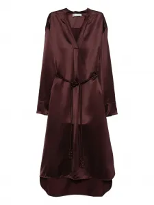 Платье с завязками Tory Burch, красный