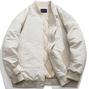 PRESSURE Пуховик Unisex, Beige Apricot