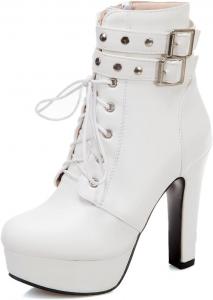 Ботильоны платформы Scaoruki, 109 White