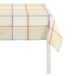 Скатерть АПЕЛЬТ "6106 SPRINGTIME, пейсли, весеннее украшение, весна ", (1 шт.) APELT 85х85 см, цвет beige/bunt