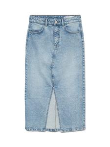 Юбка до колена Vero Moda, светло-синий деним