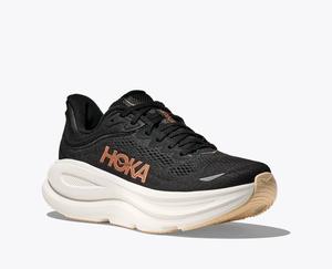 Кроссовки Hoka One One Rincon 4 1155130-BBLC, мужские, черные, со шнуровкой, для бега по шоссе Hoka, черный