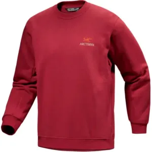 Свитшот с эмблемой Men's Arcteryx, красный
