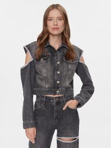 Джинсовая куртка стандартного кроя Liu Jo, серый