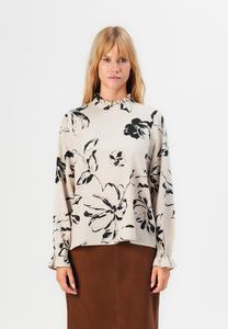 Блуза Vero Moda VMGINAS BETINE, Pumice Stone/Beige