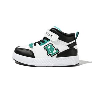 Детская обувь для повседневной жизни BELLE, черный/белый/зеленый