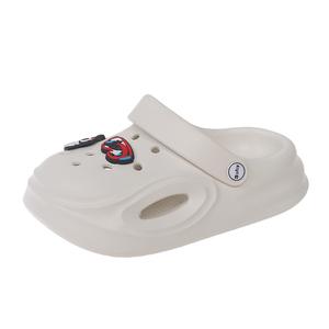 Детские тапочки с противоскользящей, противоударной и дышащей подошвой BOBDOG, белый