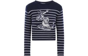 Свитер женский синий Dior