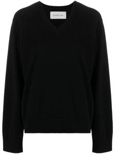 Джемпер с V-образным вырезом ARMARIUM, черный