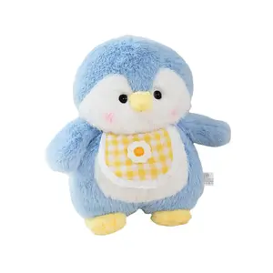 Плюшевая игрушка Chubby Penguin Baby, милая и мягкая кукла, высота 13cm/36cm/55cm OLOEY, синий