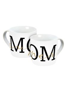 Кружка Super Mom белая - 300 мл Geda Labels
