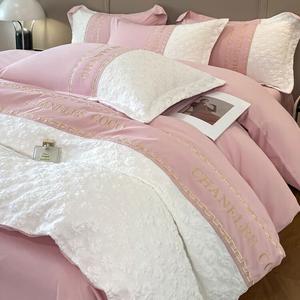 LUOLAI HOME Комплект постельного белья, 4 предмета, 180 см, пододеяльник 200x230 см