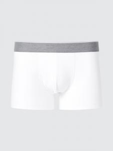 Хлопковые боксеры с низкой посадкой Uniqlo, 00 white