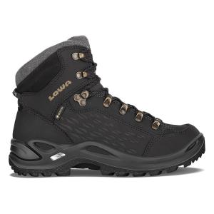 Женские треккинговые ботинки LOWA RENEGADE WARM GTX MID WS, цвет Black/Champagne