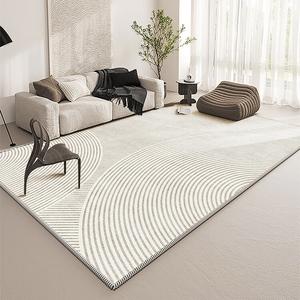 Budis Ковер 160х230 см для гостиной/спальни в кремовом стиле, waterproof, моющийся, не скользящий