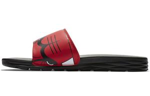 Шлепанцы и сланцы Nike Benassi Solarsoft Nba University Red/White-Black