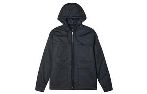 Пальто-парка мужское черное Converse, черный