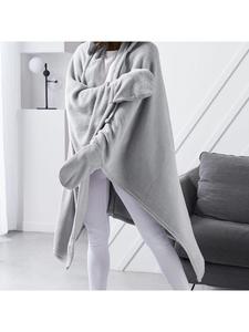 Today Уютное одеяло серого цвета