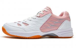 VOIT Амортизирующие, дышащие, поддерживающие низкие кроссовки для бадминтона унисекс, розовые, белые