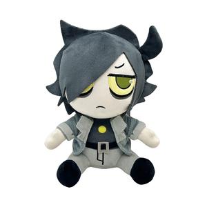 LEWAHON Серый плюшевый кукла маленький мальчик 28см высота