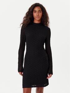 Коктейльное платье regular fit Vezza Floral 57152DB1 Bardot, черный