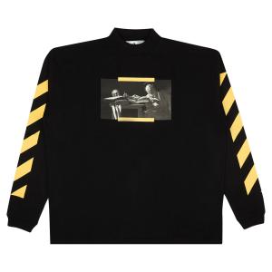 Футболка Off-White Caravaggio Overisze Черная