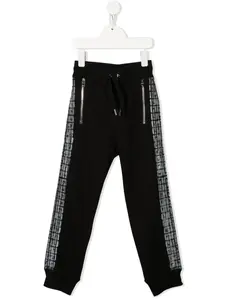 Спортивные брюки с логотипом Givenchy Kids, черный