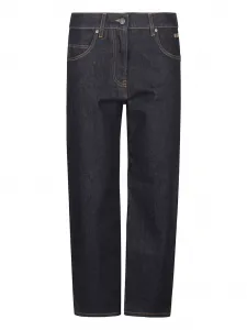 Джинсы прямого кроя с логотипом MSGM, синий