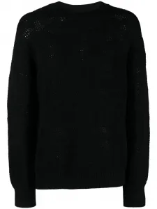 Джемпер из вирджинской шерсти с логотипом DOLCE & GABBANA, черный