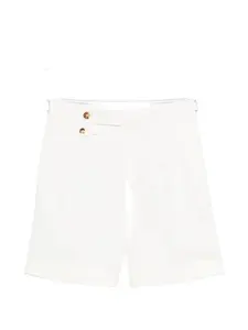 Шорты на пуговицах Brunello Cucinelli, белый