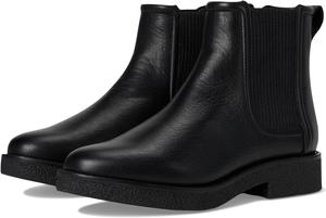 Ботинки женские Clarks Nella Top из высококачественной кожи, черный