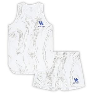 Женский топ и шорты plus size cream kentucky wildcats marble Profile