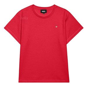 Женская футболка lil peach легкая с высокой талией Dalix, Team Red