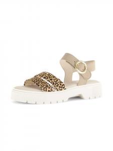 Классические босоножки Gabor Fashion Riemchensandalen, бежевый