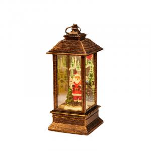 Квадратный телефонный будка настольный атмосферный свет, романтичная винтажная премиум хрустальный фонарь Division of Enterprises