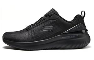 Спортивные кроссовки мужские низкие черные Skechers
