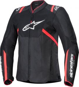 Женская текстильная мотоциклетная куртка Alpinestars stella t-sps air v2, Black/Pink