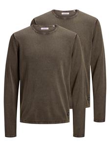 JACK & JONES Свитер 'Leo' в коричневом цвете