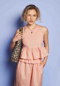 Блуза Sister Jane SUNRISE CROPPED, Peach/Light Pink