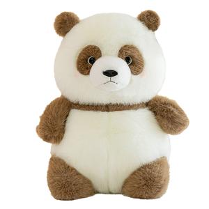 WELTSTON Плюшевая игрушка Cute Bubbles Panda Black Brown, высота 26cm/40cm/50cm