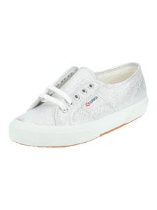 Кроссовки на шнуровке Superga, серебряный