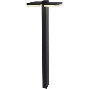 Näve светодиодный напольный светильник Clair светодиодная панель 1 шт., теплый белый, для улицы, террасы, антрацит, высота: 80 см, светодиод теплый белый Näve, антрацит