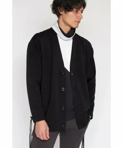 Элегантный кардиган на завязках Tornado Mart, цвет Black