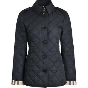 Burberry Стеганая куртка с бриллиантами Темно-синяя, цвет Dark Blue