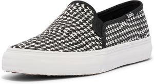 Женские модные кроссовки Keds Double Decker с блестками, белый