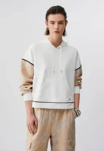 Толстовка с капюшоном и деталями из органзы Liu Jo, White