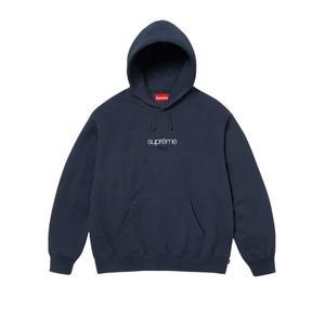 Унисекс худи с капюшоном Classic Logo Shop Supreme, синий
