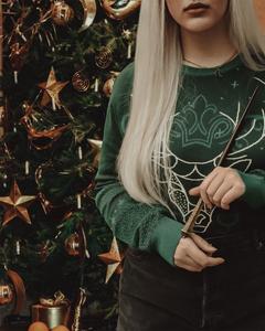 Гарри Поттер - вязаный свитер Patronus