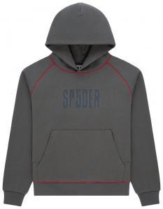 Худи Sp5der Archive Contrast, серый